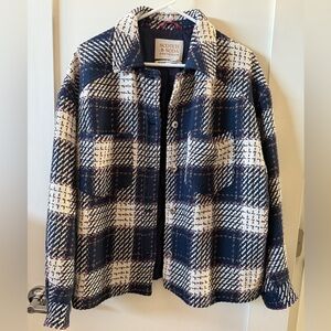 Plaid Patterned Jacket, Size M by Scotch & Soda